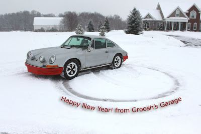 1971 Porsche 911T Enjoying the Snow