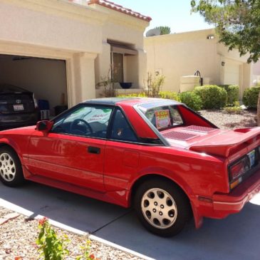 1988 Toyota MR2 Supercharged with T-Bar