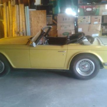 1973 Triumph TR6 – $4500 (Waterford)