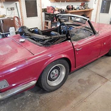 1971 Triumph TR6 convert. – $1500 (Shelby Township)