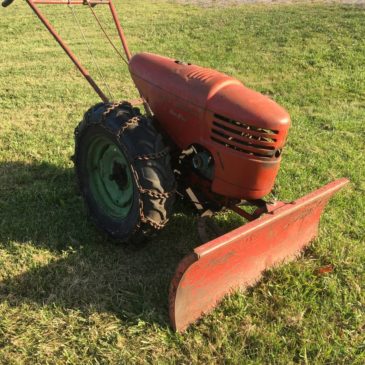 David Bradley Super Power with Plow – $350 (Leonard)